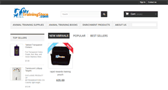 Desktop Screenshot of mytrainingstore.com